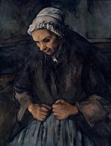 ロザリオの老婆、1896年頃